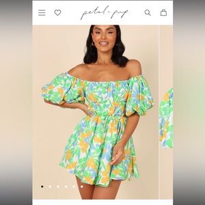Petal and Pup mini dress